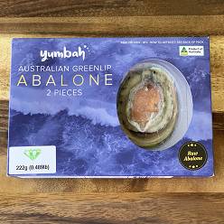 Yumbah Greenlip Abalone Two and Four Piece Packs