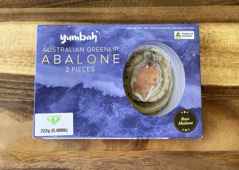 Yumbah Greenlip Abalone Two and Four Piece Packs
